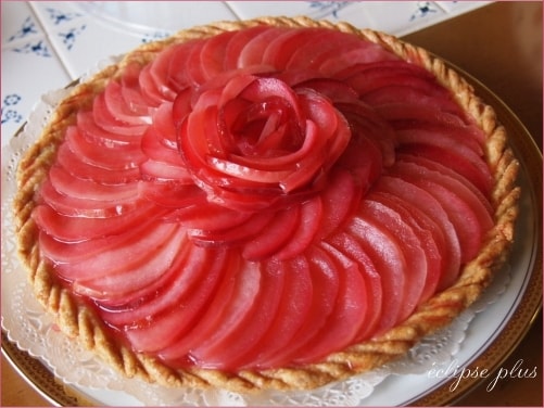 薔薇色のりんごたっぷりタルト ル コルドン ブルーのフランス料理基礎ノート より Proof Of The Pudding
