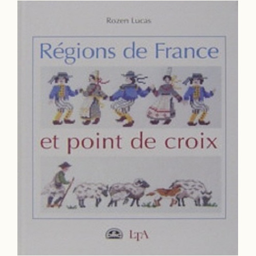 Regions de France et point de croix