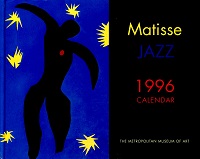 Matisse　JAZZ　1996 CALENDAR　The metropolitan museum of art