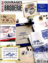 ouvrages broderie point de croix　n°29　Point de croix d’ete etc.