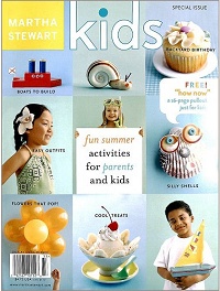 MARTHA STEWART Kids 2003 SUMMER fun summer activities