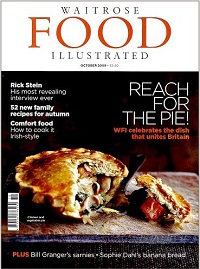 WAITROSE FOOD ILLUSTRATED　Oct 2009　REACH FOR THE PIE !　WFI celebrates the dish that unites Britain