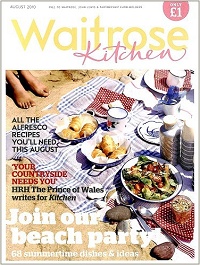 Waitrose Kitchen　Aug 2010　Join our beach party ! 68 summertime dishes & ideas